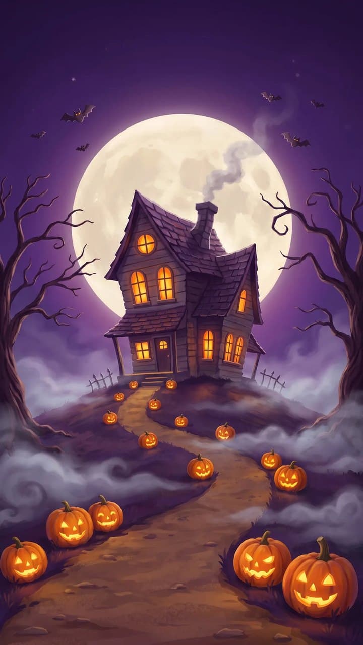 A screen from the Boo! A Haunted Little Surprise demo